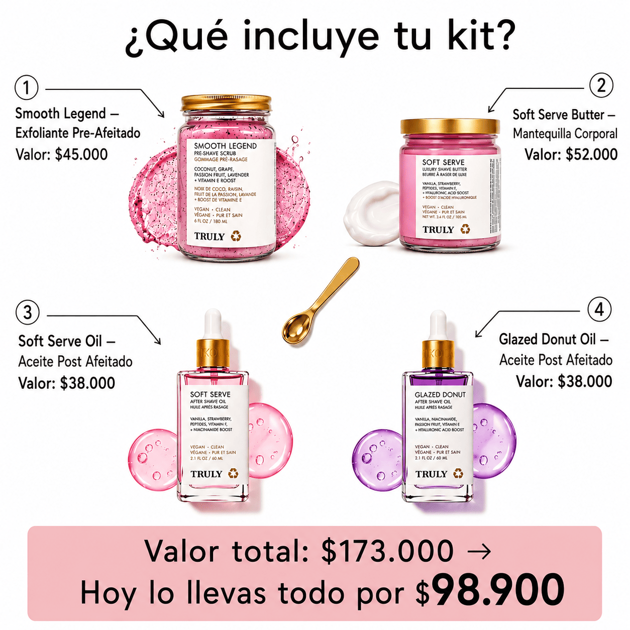 Kit Glow & Soft Piel suave, luminosa y con aroma irresistible